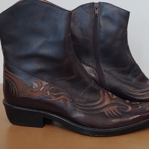 Office Comfort Puro Cuerto Brown Leather Boot - Picture 6 of 6